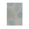Homeroots 5 x 7 ft. Teal Fern Leaves Indoor & Outdoor Area Rug 396107 - alternate 4